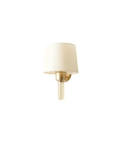 Shore Branch Wall Sconce Mounted On A Plain Wall - Ivory (synthetic illustration; no displayed measurements)