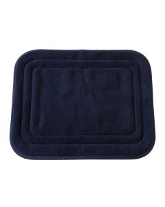 Harbor Canyon Bath Mat - Navy