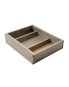 Olive Arc Empty Pantry Drawer Organizer Insert - Gray