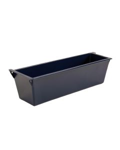 Lake Canyon Empty Railing Planter With Integral Brackets - Navy (synthetic illustration; no displayed measurements)