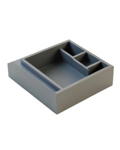Field Bridge Empty Pantry Drawer Organizer Insert - Gray