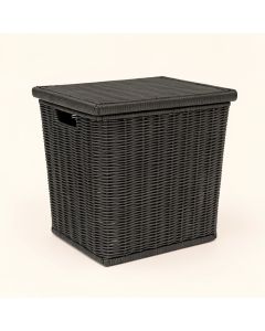 Slate Bend Laundry Hamper - Black (synthetic illustration; no displayed measurements)