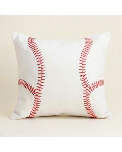 Baseball Patch Body Geometric Pillow Case (synthetic illustration; no displayed measurements)