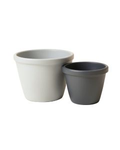 Emilia Arzola 2-Piece Iron Pot Planter Set