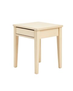 Laurel Edge Side Table - Ivory (synthetic illustration; no displayed measurements)