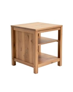 Alkaios Kitchen Cart With Solid + Manufactured Wood