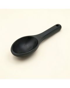 Vale Arc Cooking Spoon - Black (synthetic illustration; no displayed measurements)