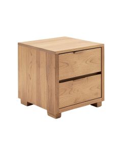 Conteh 2 Drawer End Table (synthetic illustration; no displayed measurements)