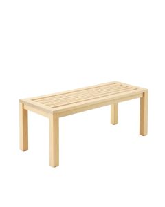 Wren Bridge Indoor Bench - Beige (synthetic illustration; no displayed measurements)