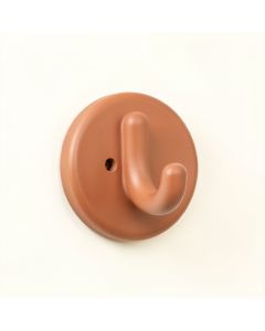 Fern Arc Wall-Mounted Robe Hook (synthetic illustration; no displayed measurements)