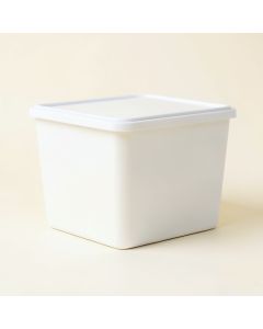 Holly Crossing Closed Outdoor Storage Box - White (synthetic illustration; no displayed measurements)