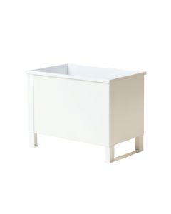River Brook Empty Raised Planter - White