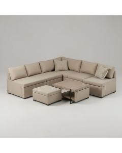 Eckfried Modular Outdoor Seating Set (synthetic illustration; no displayed measurements)