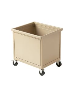 Sage Crossing Empty Rolling Workshop Cart - Beige
