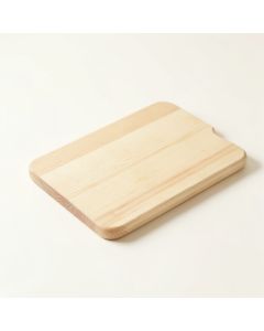 Pine Arc Cutting Board - Ivory (synthetic illustration; no displayed measurements)