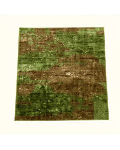 Ombre Green/Brown Area Rug (synthetic illustration; no displayed measurements)