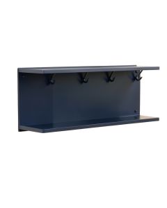 Wren Brook Wall-Mounted Entryway Organizer Shelf - Navy (synthetic illustration; no displayed measurements)