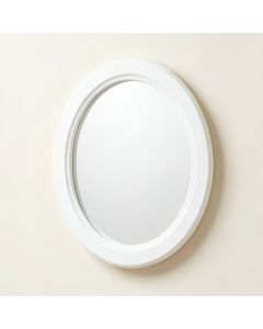 Ash Brook Framed Wall Mirror - White (synthetic illustration; no displayed measurements)