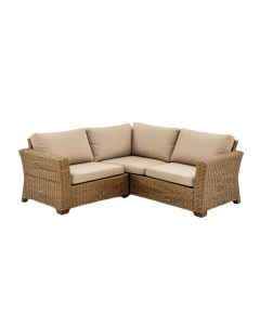 Varner Outdoor 5 Piece Rattan Sofa Seating Group Set