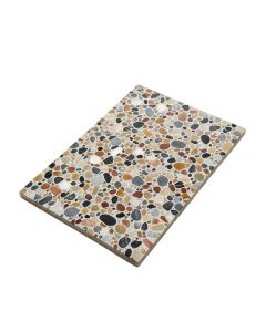 Urban Random Sized Metalmarble Mosaic Tile