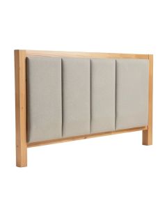 Poteau Upholstered Panel Headboard (synthetic illustration; no displayed measurements)