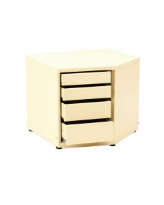 Elm Brook Small-Parts Storage Drawer Cabinet - Ivory