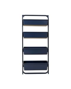 Laurel Bluff Empty Vertical Garden Frame - Navy