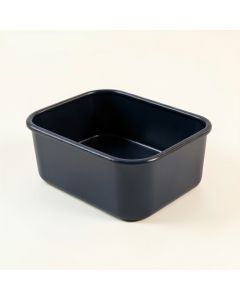 Summit Bluff Empty Under-Desk Cable Tray - Navy (synthetic illustration; no displayed measurements)