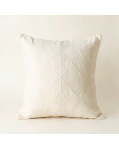 Glen Crest Filled Accent Pillow - Cream (synthetic illustration; no displayed measurements)
