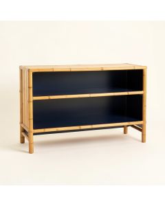 Dawn Branch Low Bookcase - Navy (synthetic illustration; no displayed measurements)