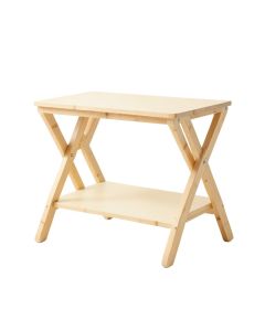 Heath Canyon Side Table - Cream (synthetic illustration; no displayed measurements)