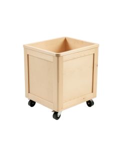 Heath Brook Empty Rolling Workshop Cart - Beige