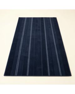 Shore Branch Rectangular Area Rug - Navy (synthetic illustration; no displayed measurements)