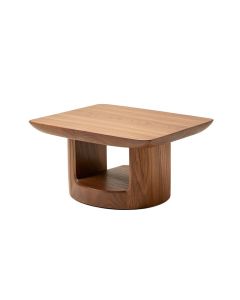 Hanako Solid Wood Abstract Coffee Table (synthetic illustration; no displayed measurements)