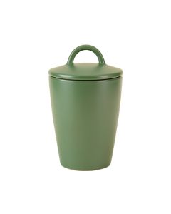 Slate Branch Storage Canister With Lid - Green