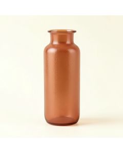 Lake Bridge Empty Decorative Vase - Terracotta (synthetic illustration; no displayed measurements)