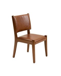 Channel Island Ladder Back Side Chair In Walnut (synthetic illustration; no displayed measurements)