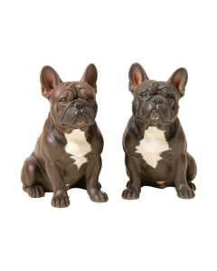 2 Piece Annemore Sleeping French Bulldog Statue Set
