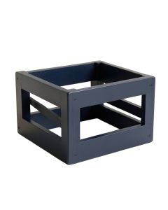 Bay Bridge Empty Furniture-Style Pet Crate - Navy