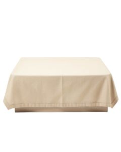 Ash Crest Flat Bed Sheet - Beige
