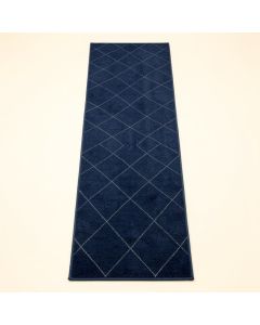 Clay Bridge Narrow Runner Rug - Navy (synthetic illustration; no displayed measurements)