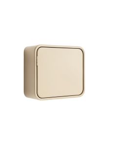 Dawn Canyon Wall-Mounted Entry Cabinet - Beige (synthetic illustration; no displayed measurements)