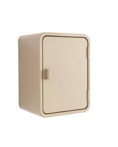 Pine Brook Wall-Mounted Laundry Cabinet - Beige (synthetic illustration; no displayed measurements)