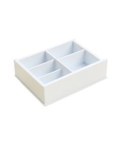 Flint Bend Empty Pantry Drawer Organizer Insert - White (synthetic illustration; no displayed measurements)
