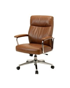 Demars Leather Task Chair (synthetic illustration; no displayed measurements)