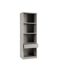 Elm Dale Narrow Cubby Tower - Gray (synthetic illustration; no displayed measurements)