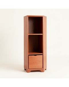 Lake Branch Narrow Cubby Tower - Terracotta (synthetic illustration; no displayed measurements)