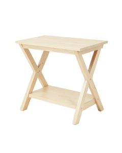 Dawn Bluff Side Table - Ivory