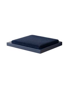 Ash Bluff Wall-Mounted Cat Perch - Navy (synthetic illustration; no displayed measurements)