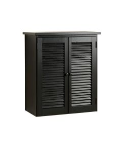 Glen Canyon Wall-Mounted Laundry Cabinet - Black (synthetic illustration; no displayed measurements)